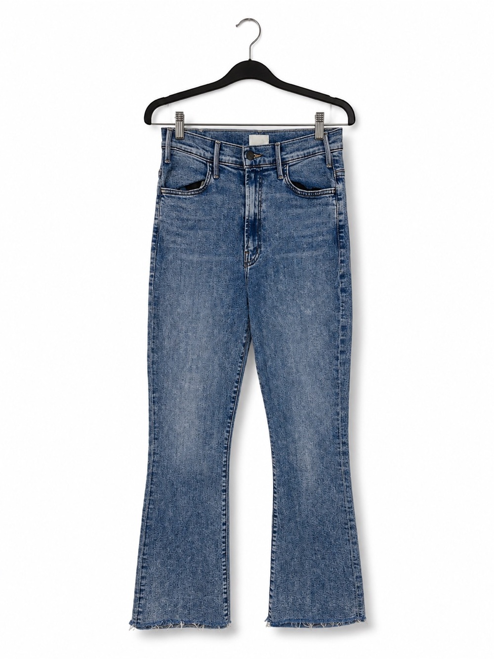 MOTHER The Hustler Ankle Fray Jeans